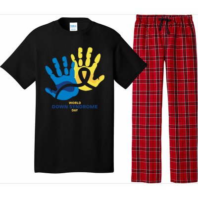 World Down Syndrome Day Handprint Awareness Pajama Set