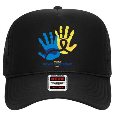 World Down Syndrome Day Handprint Awareness Trucker Hat