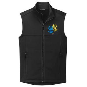 World Down Syndrome Day Handprint Awareness Collective Smooth Fleece Vest