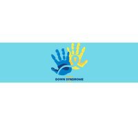 World Down Syndrome Day Handprint Awareness Bumper Sticker