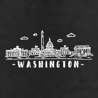Washington Dc Skyline Cool Comfort Performance Bucket Hat