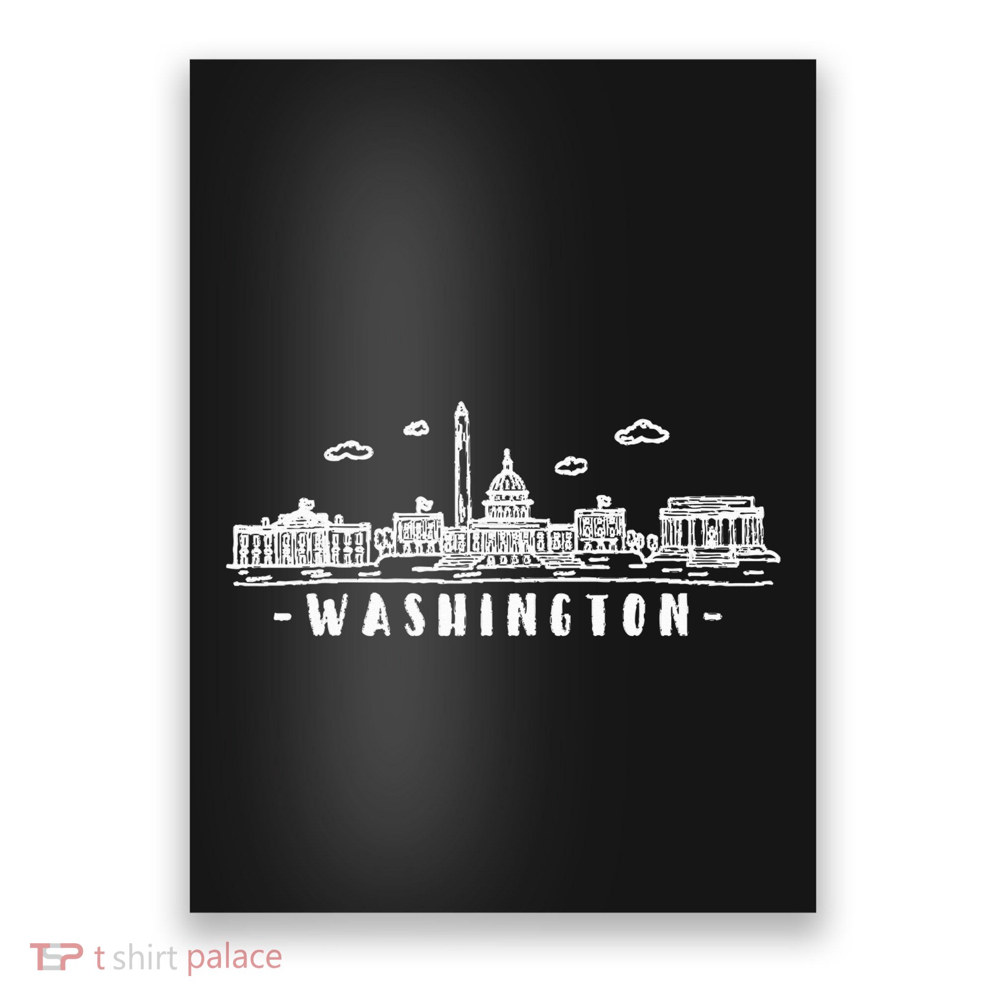 Washington Dc Skyline Poster