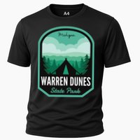 Warren Dunes State Park MI Camping Cooling Performance Crew T-Shirt