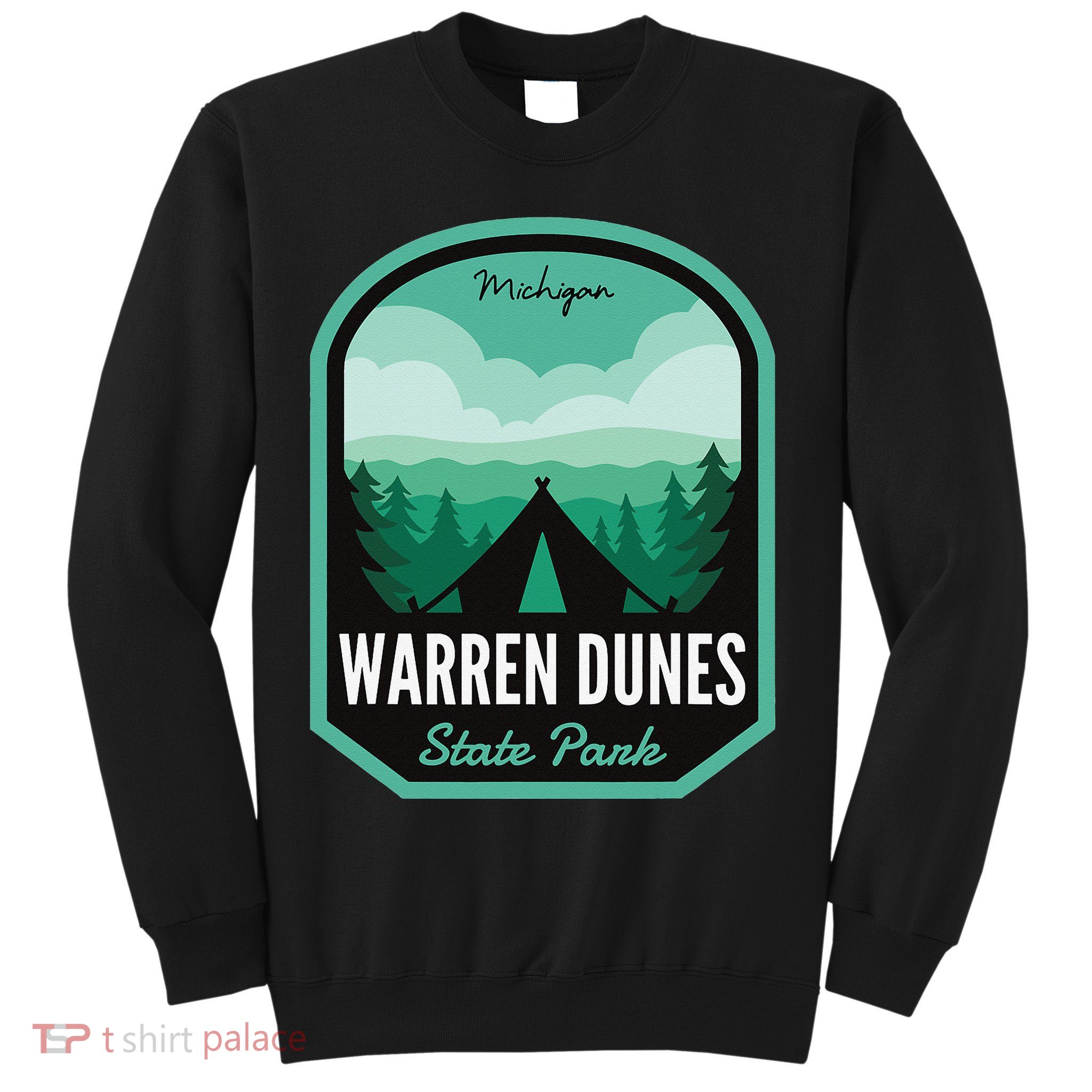 Warren Dunes State Park MI Camping Sweatshirt