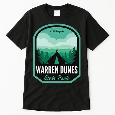 Warren Dunes State Park MI Camping Tall T-Shirt