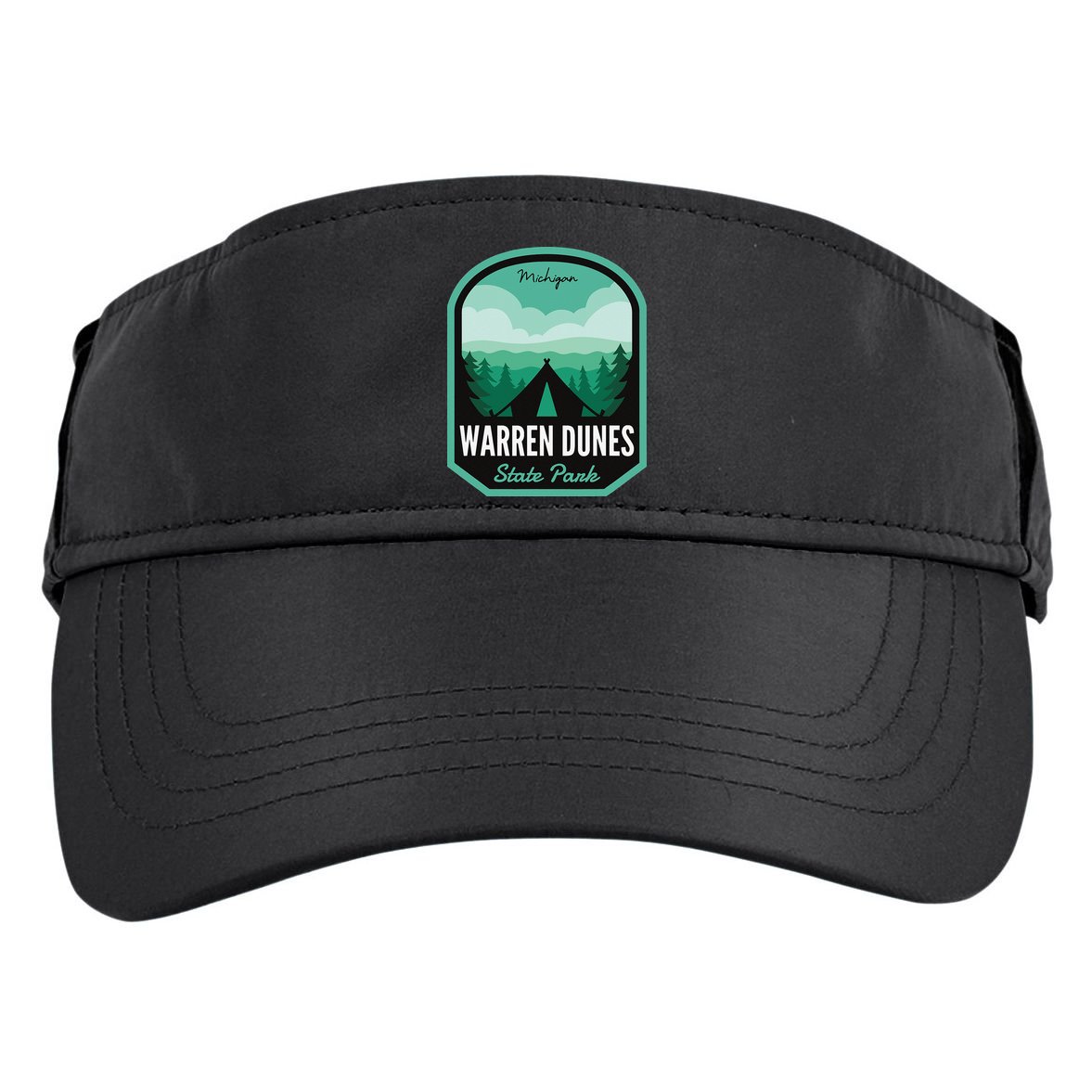 Warren Dunes State Park MI Camping Adult Drive Performance Visor