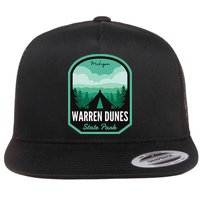 Warren Dunes State Park MI Camping Flat Bill Trucker Hat