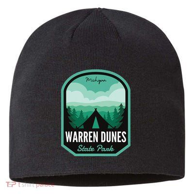 Warren Dunes State Park MI Camping Sustainable Beanie