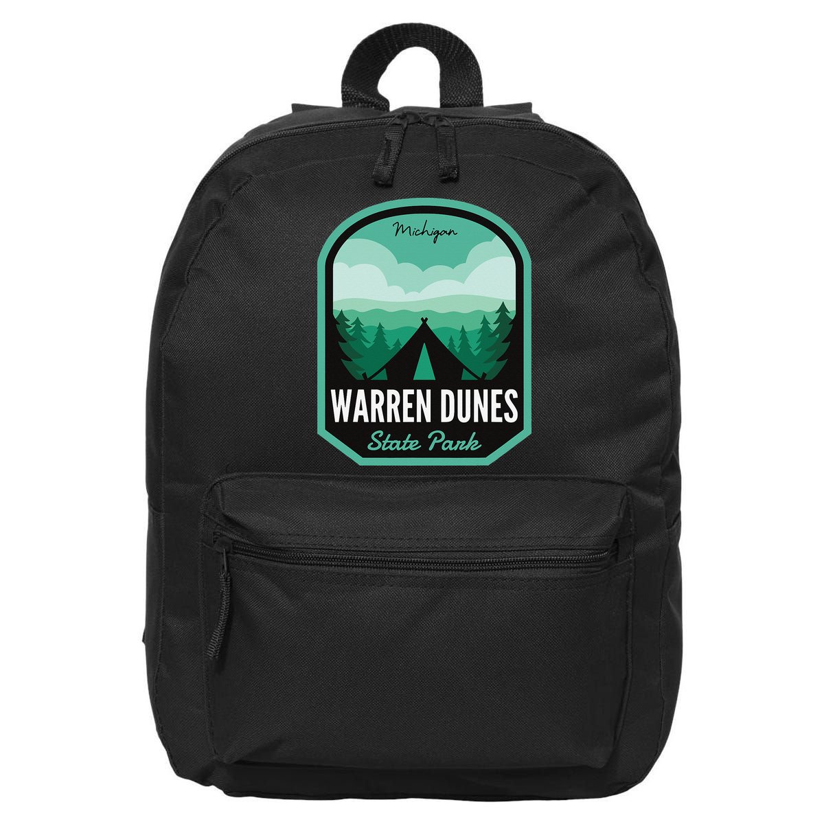 Warren Dunes State Park MI Camping 16 in Basic Backpack