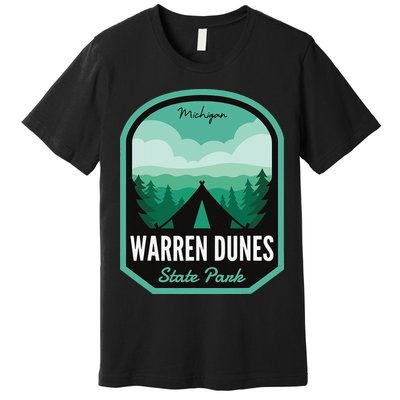 Warren Dunes State Park MI Camping Premium T-Shirt