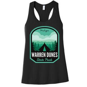 Warren Dunes State Park MI Camping Women's Racerback Tank