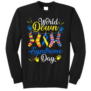 World Down Syndrome Day Awareness Socks 21 March Sweatshirt