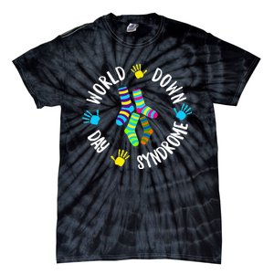 World Down Syndrome Day Awareness Socks T 21 March Tie-Dye T-Shirt