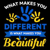 World Down Syndrome Day Awareness Ribbon T21 Day Beautiful 16 in Basic Backpack