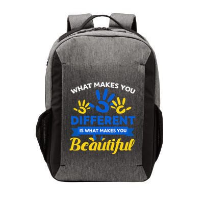 World Down Syndrome Day Awareness Ribbon T21 Day Beautiful Vector Backpack