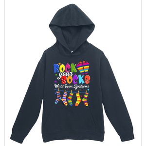 World Down Syndrome Day Rock Your Socks Awareness Urban Pullover Hoodie