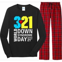 World Down Syndrome Day March 21st Long Sleeve Pajama Set