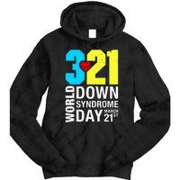 World Down Syndrome Day March 21st Tie Dye Hoodie