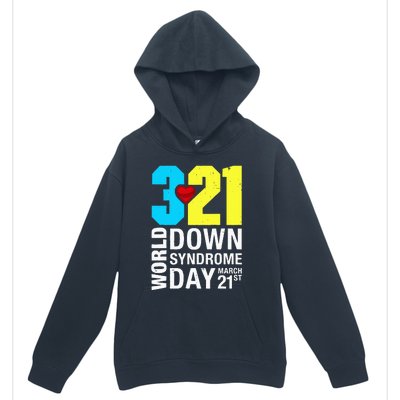 World Down Syndrome Day March 21st Urban Pullover Hoodie