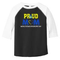 World Down Syndrome Day Mom Awareness March 21 Toddler Fine Jersey T-Shirt