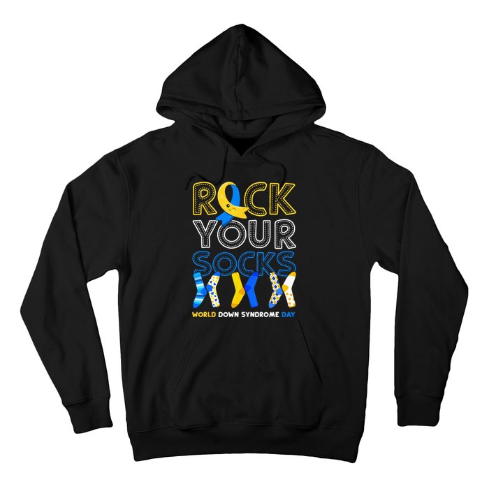 World Down Syndrome Day Rock Your Socks Awareness Hoodie