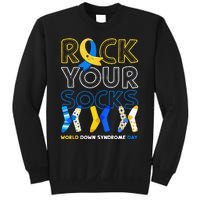 World Down Syndrome Day Rock Your Socks Awareness Sweatshirt