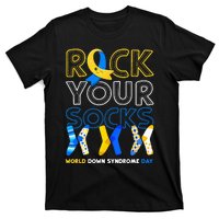 World Down Syndrome Day Rock Your Socks Awareness T-Shirt