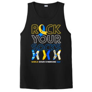 World Down Syndrome Day Rock Your Socks Awareness PosiCharge Competitor Tank