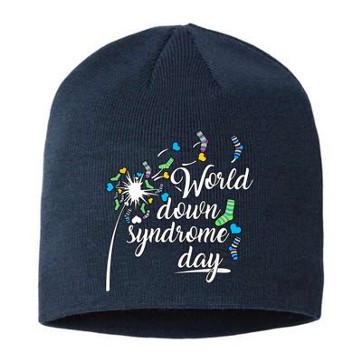 World Down Syndrome Day Extra Chromosome Dandelion Socks Down Syndrome Sustainable Beanie