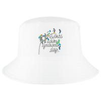 World Down Syndrome Day Extra Chromosome Dandelion Socks Down Syndrome Cool Comfort Performance Bucket Hat