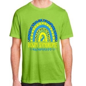 World Down Syndrome Day Rock Your Socks Awareness Adult ChromaSoft Performance T-Shirt