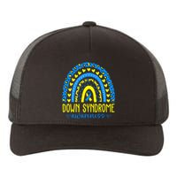 World Down Syndrome Day Rock Your Socks Awareness Yupoong Adult 5-Panel Trucker Hat