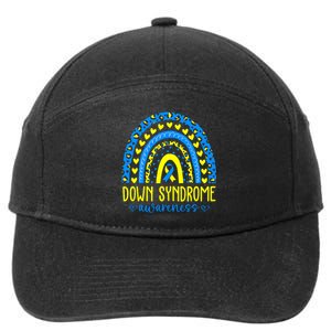 World Down Syndrome Day Rock Your Socks Awareness 7-Panel Snapback Hat