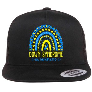 World Down Syndrome Day Rock Your Socks Awareness Flat Bill Trucker Hat