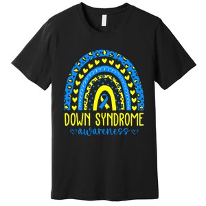 World Down Syndrome Day Rock Your Socks Awareness Premium T-Shirt