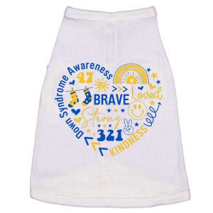 World Down Syndrome Day Awarenes 3.21 Heart Doggie Tank