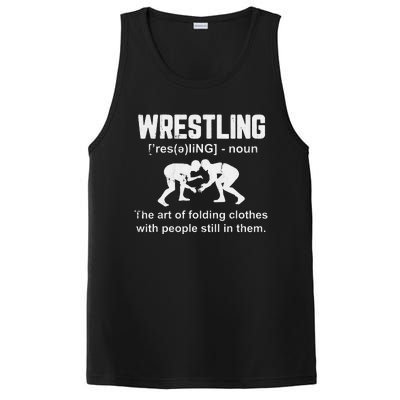 Wrestling Definition Shirt Vintage Wrestling Wrestle   PosiCharge Competitor Tank