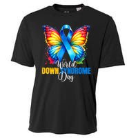 World Down Syndrome Day Rock Your Socks Awareness Cooling Performance Crew T-Shirt