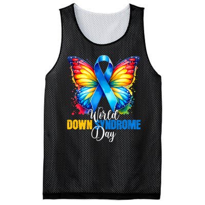 World Down Syndrome Day Rock Your Socks Awareness Mesh Reversible Basketball Jersey Tank