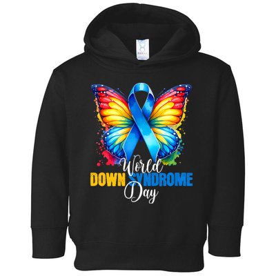 World Down Syndrome Day Rock Your Socks Awareness Toddler Hoodie