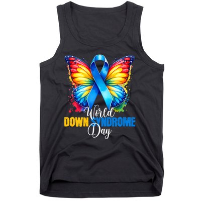 World Down Syndrome Day Rock Your Socks Awareness Tank Top