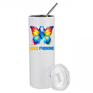 World Down Syndrome Day Rock Your Socks Awareness Stainless Steel Tumbler