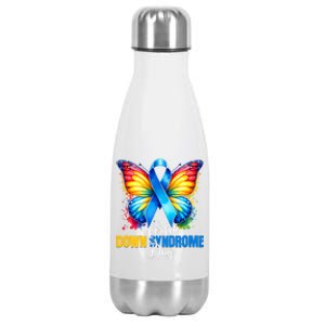 World Down Syndrome Day Rock Your Socks Awareness Stainless Steel Insulated Water Bottle