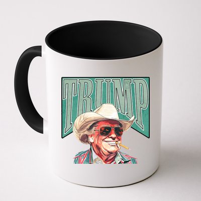 Western Donald Trump Cowboy Maga Mug