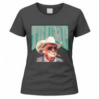 Western Donald Trump Cowboy Maga Women's T-Shirt