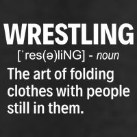 Wrestling Definition TShirt Adult Drive Performance Visor