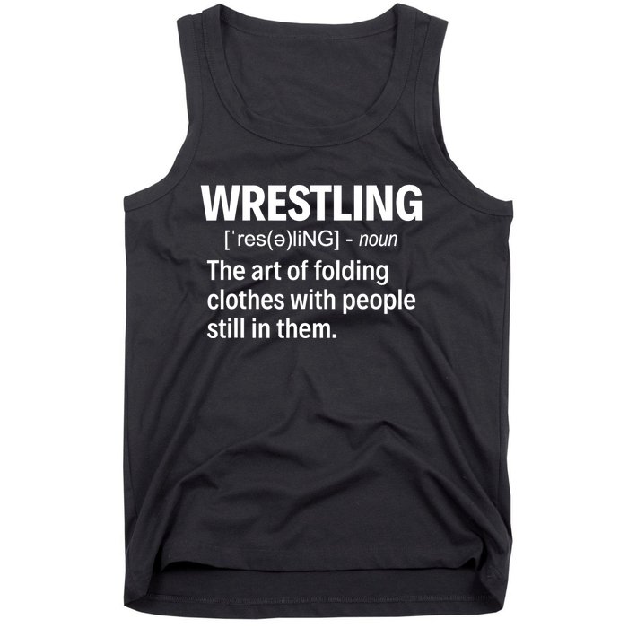 Wrestling Definition TShirt Tank Top