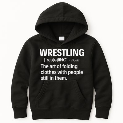 Wrestling Definition TShirt Kids Hoodie