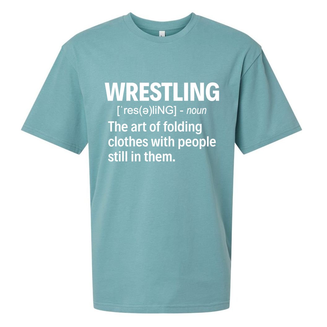 Wrestling Definition TShirt Sueded Cloud Jersey T-Shirt