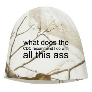 What Does The Cdc Recommend I Do With All This Ass Kati - Camo Knit Beanie